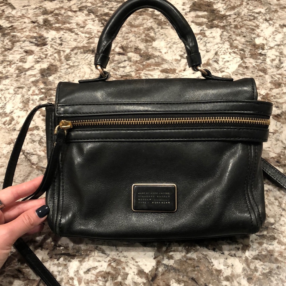 Marc Jacobs Third Rail Leather Crossbody Bag